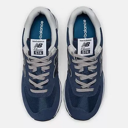 New Balance Women's 574 Classic Sneakers -  Blue / White