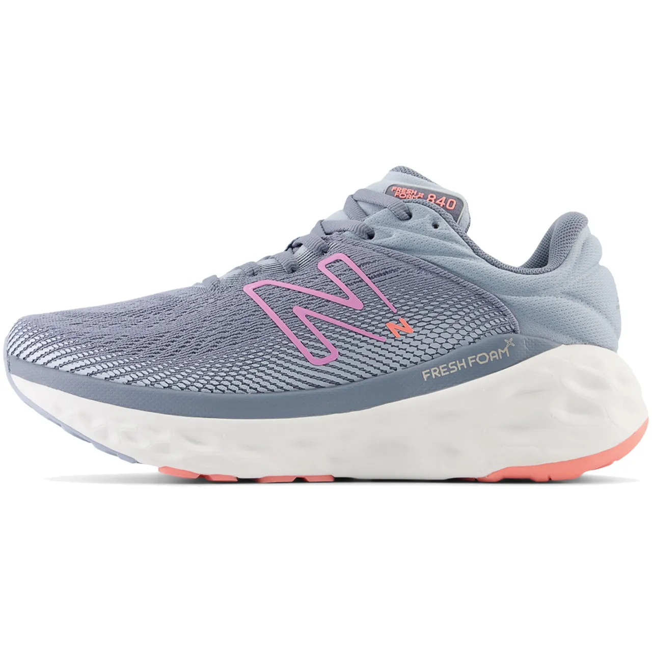 New Balance Women's Fresh Foam X 840v1 - Arctic Grey with Raspberry