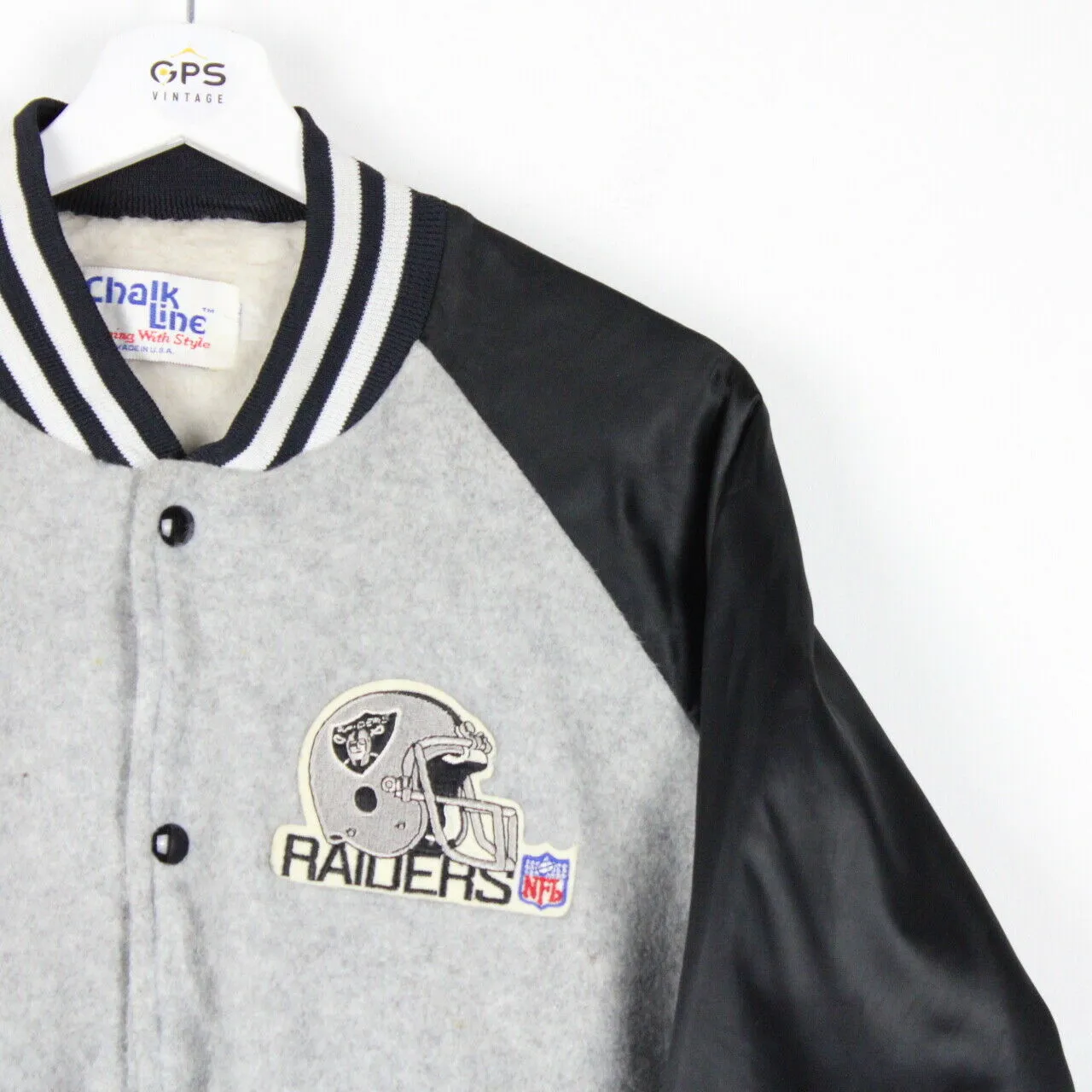 NFL 90s Oakland RAIDERS Jacket | Medium