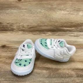 Nike Force 1 'Pawprints' Crib Sneakers sz 3c-