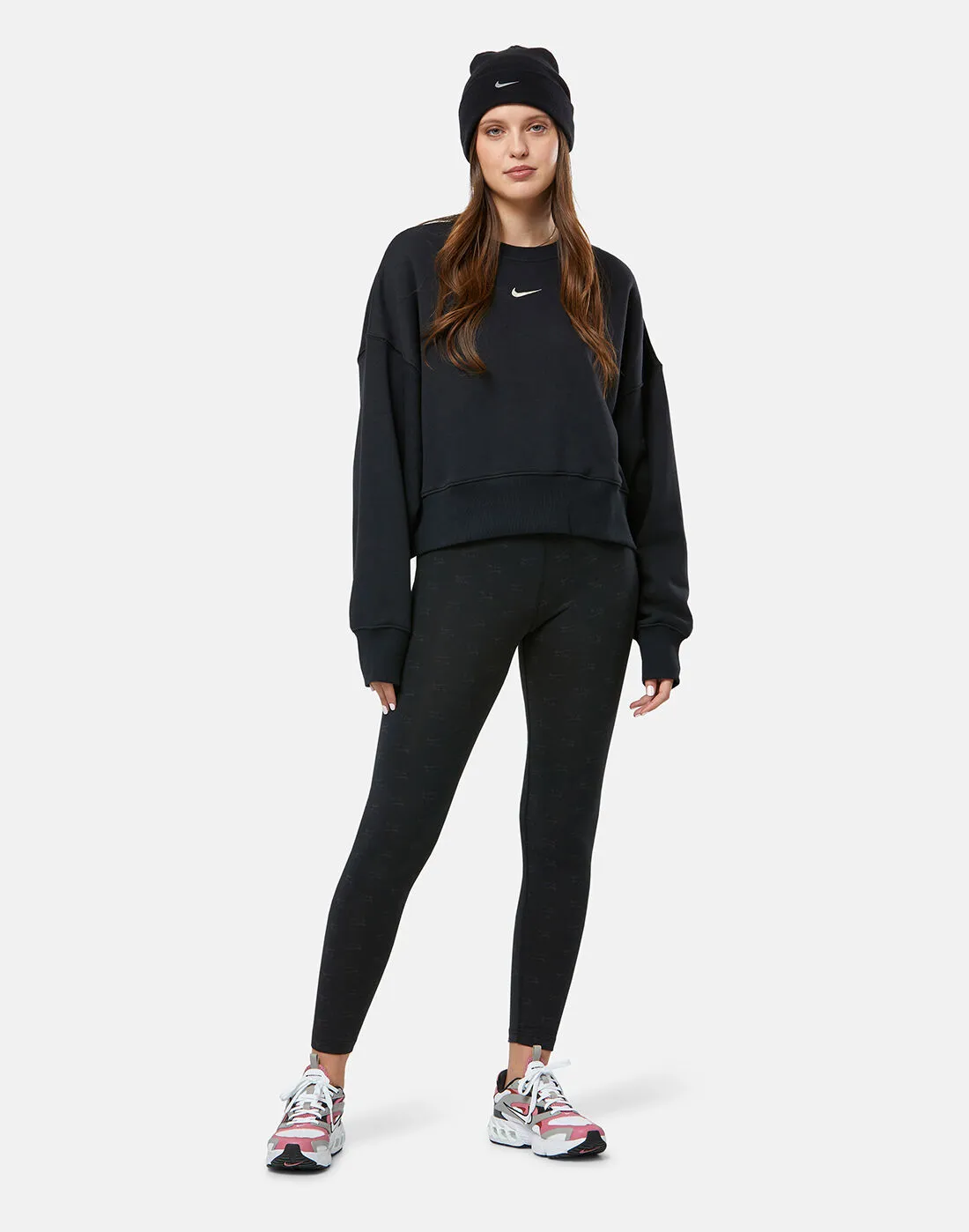 Nike Womens Phoenix Fleece Crew Neck Sweatshirt