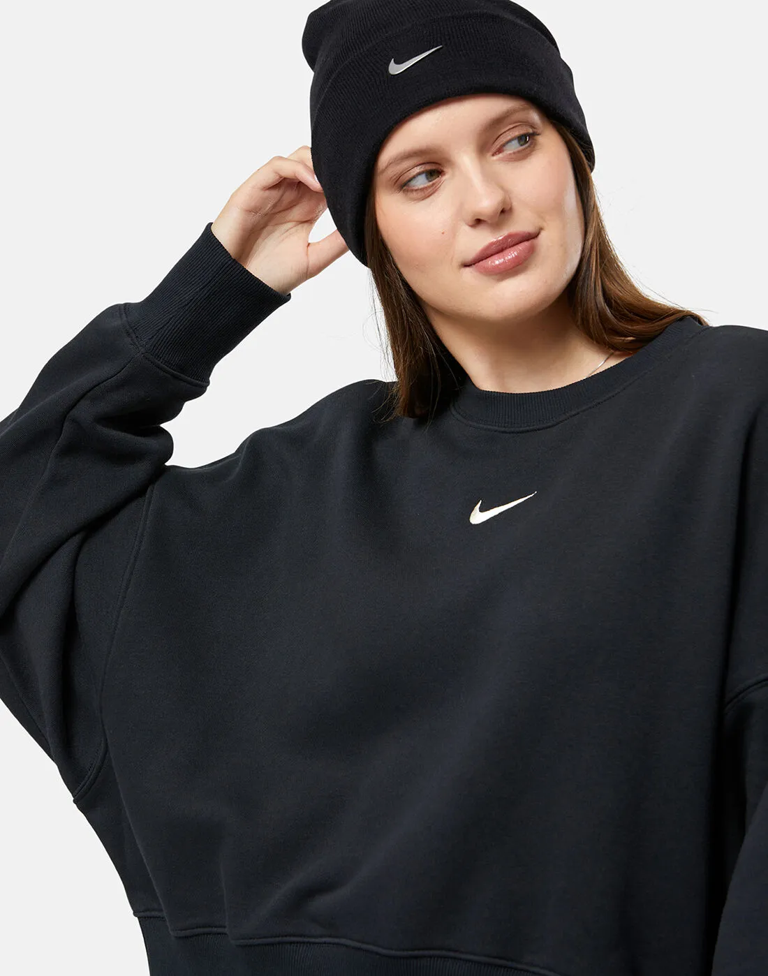 Nike Womens Phoenix Fleece Crew Neck Sweatshirt