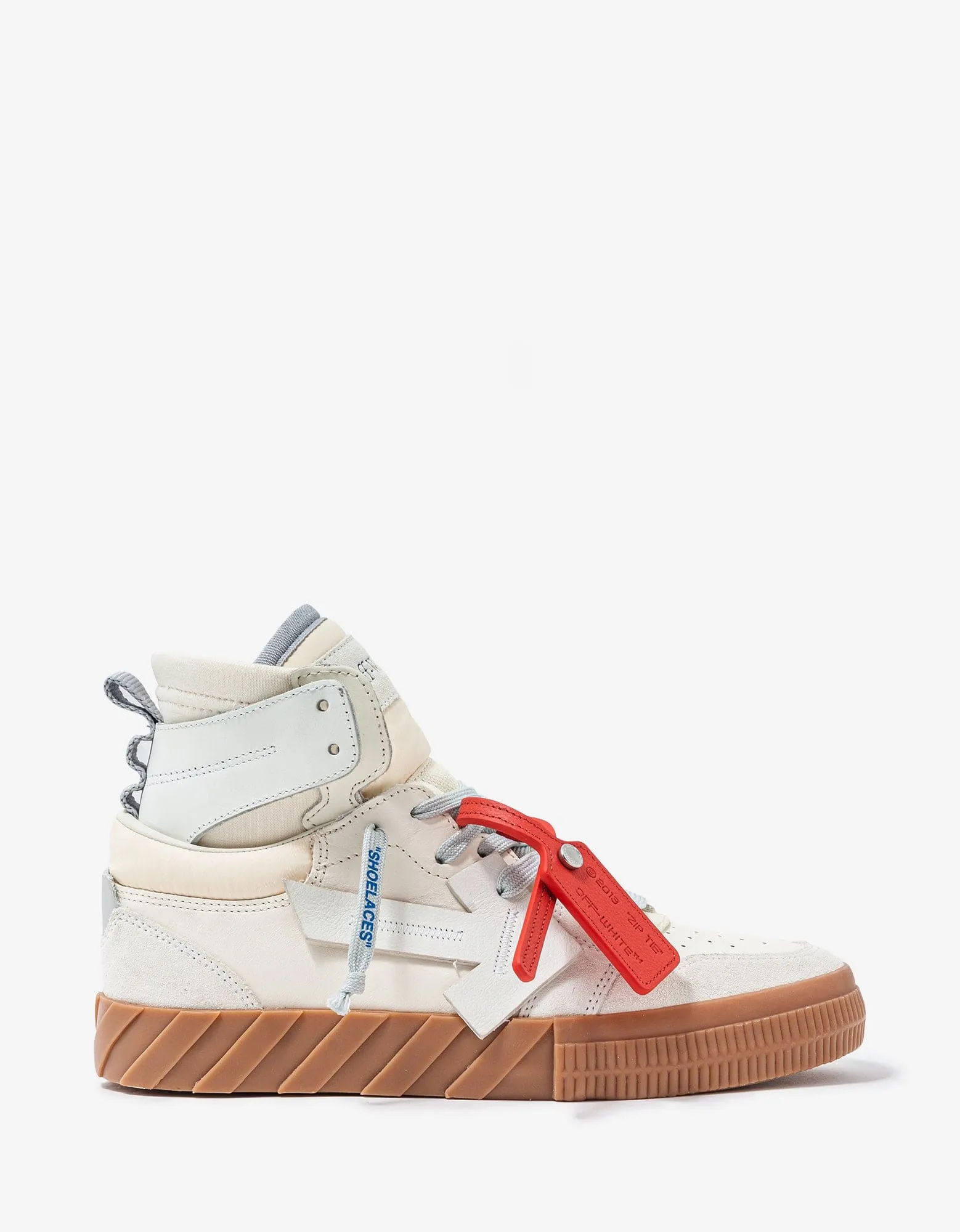 Off-White Floating Arrow White High Top Trainers