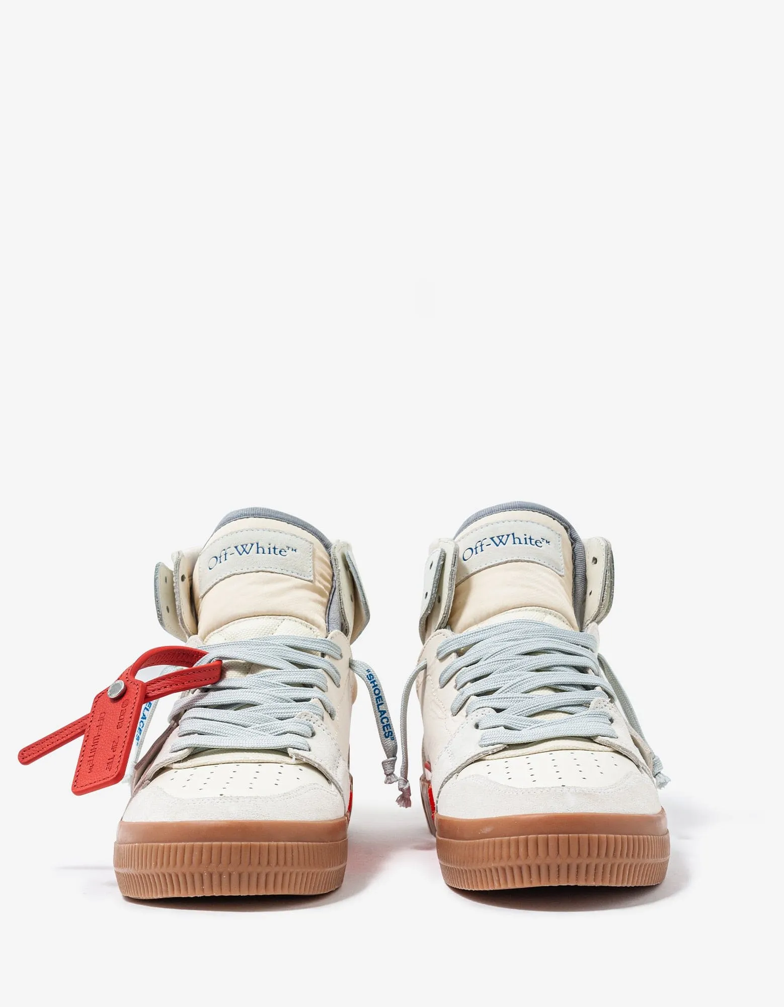 Off-White Floating Arrow White High Top Trainers