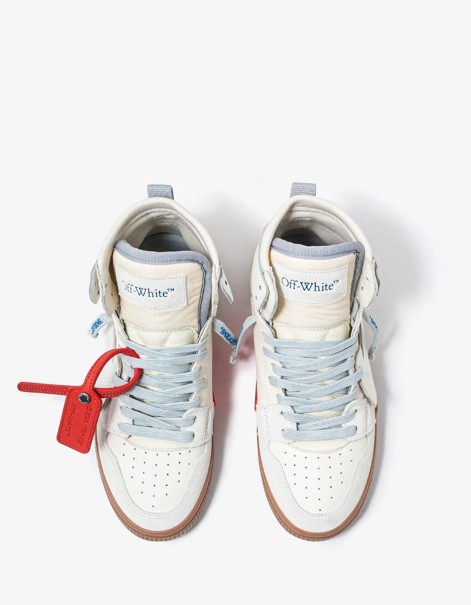 Off-White Floating Arrow White High Top Trainers