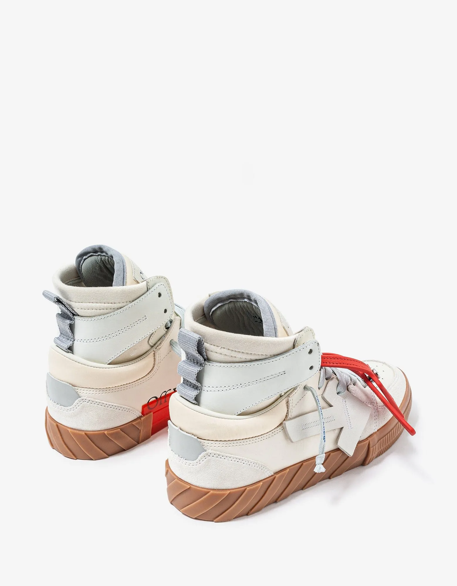 Off-White Floating Arrow White High Top Trainers