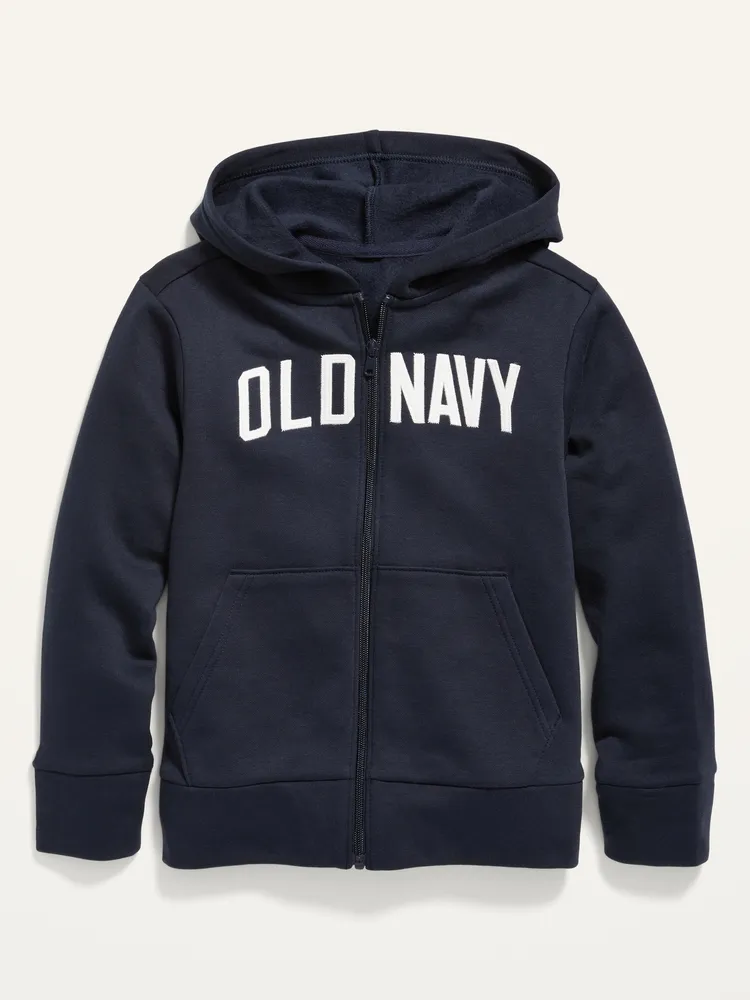 Old Navy Gender-Neutral Logo Zip Hoodie for Kids