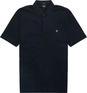 Parris 01 Metal Logo Polo - Navy