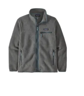 Patagonia Retro Pile Womens Jacket - Salt Grey/Light Plume Grey