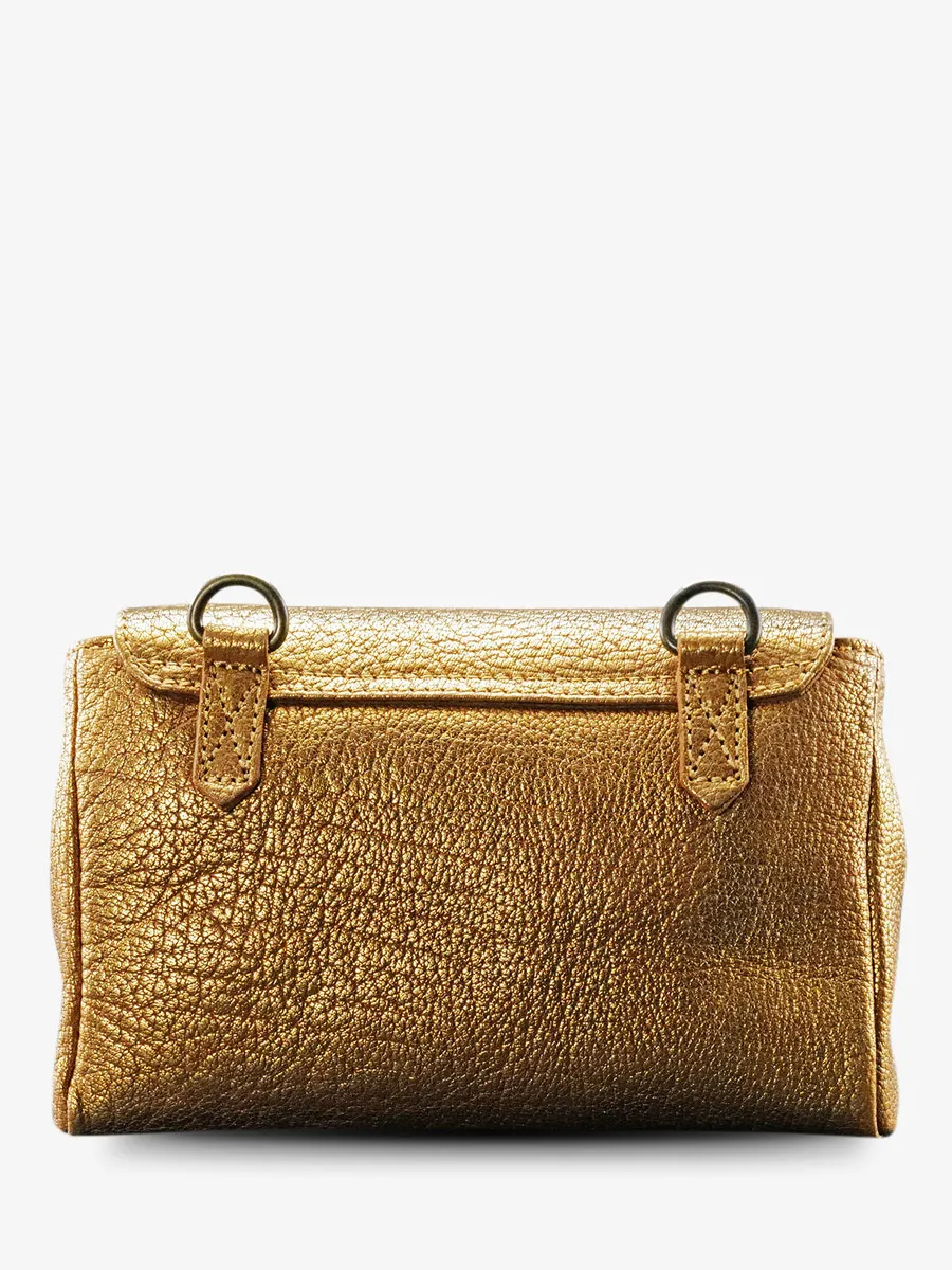 paulmarius leather shoulder bag for women Gold - Suzon S Gold | PAUL MARIUS