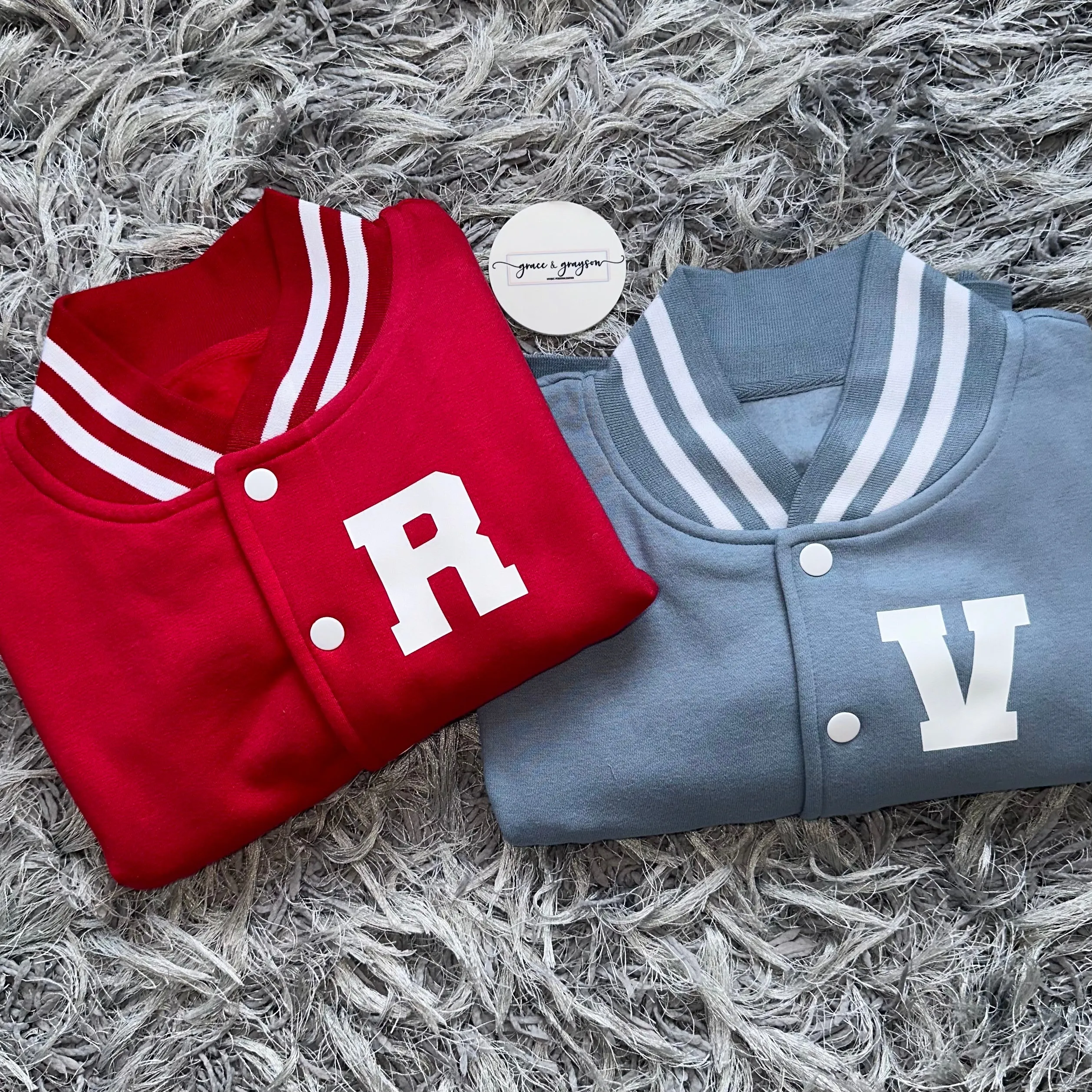 Personalised Initial Varsity Jacket