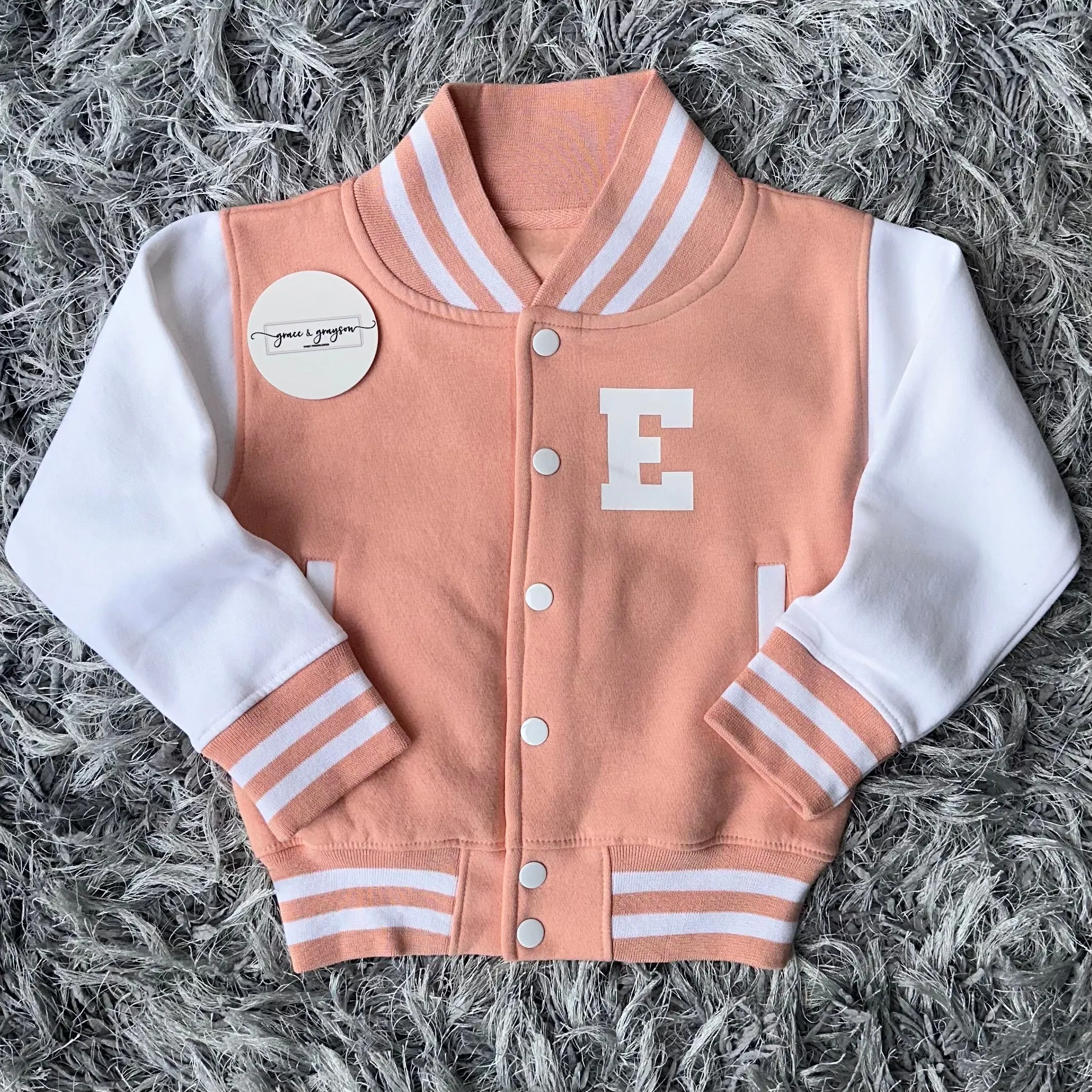 Personalised Initial Varsity Jacket