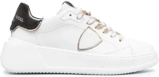 Philippe Model Paris Tres Temple low-top sneakers White