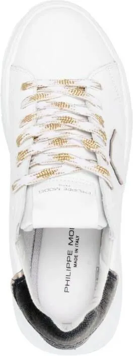 Philippe Model Paris Tres Temple low-top sneakers White