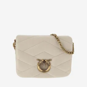 PINKO    Pinko Love Birds Quilted Shoulder Bag