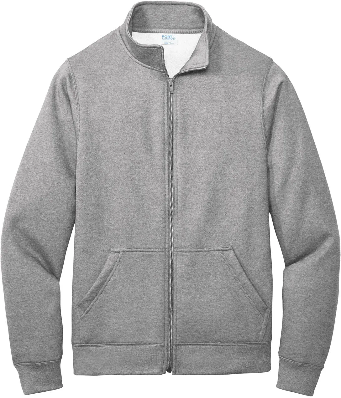 Port & Company Core Fleece Cadet Full-Zip Sweatshirt