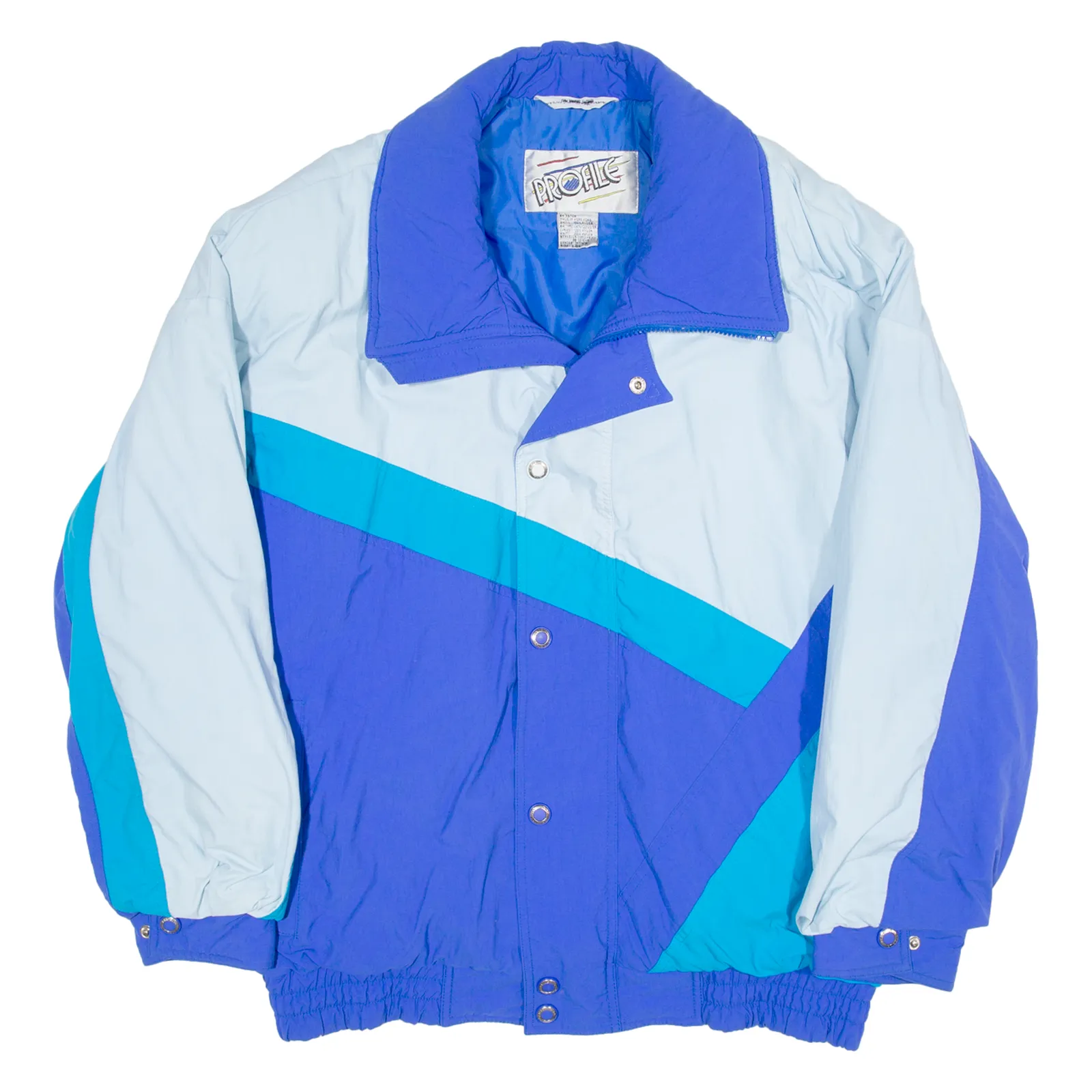 PROFILE Mens Jacket Blue Nylon L