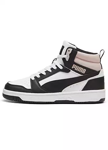 Puma Rebound v6 Hi-Top Trainers