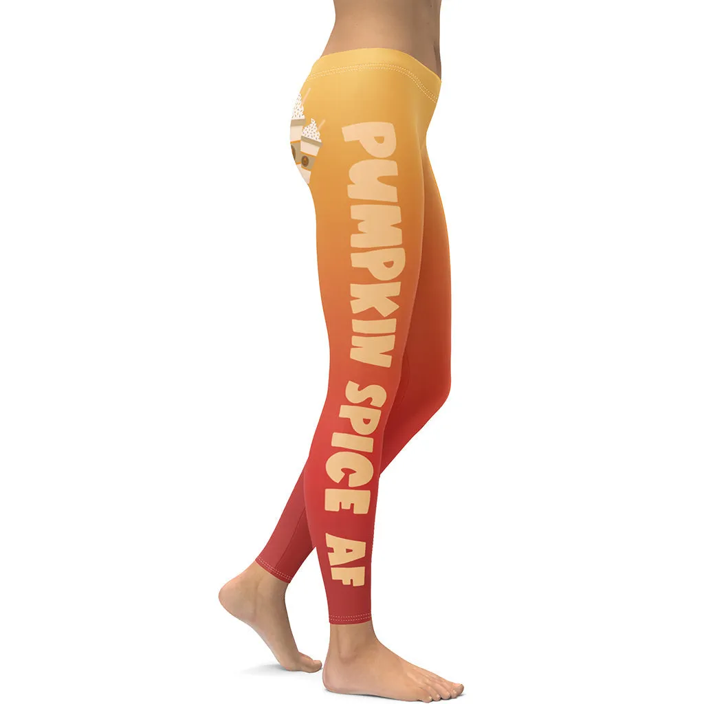 Pumpkin Spice AF Leggings