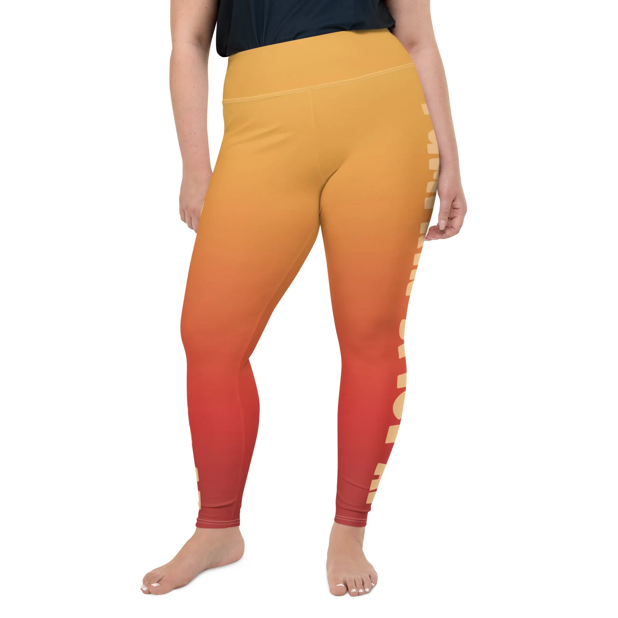 Pumpkin Spice AF Plus Size Leggings