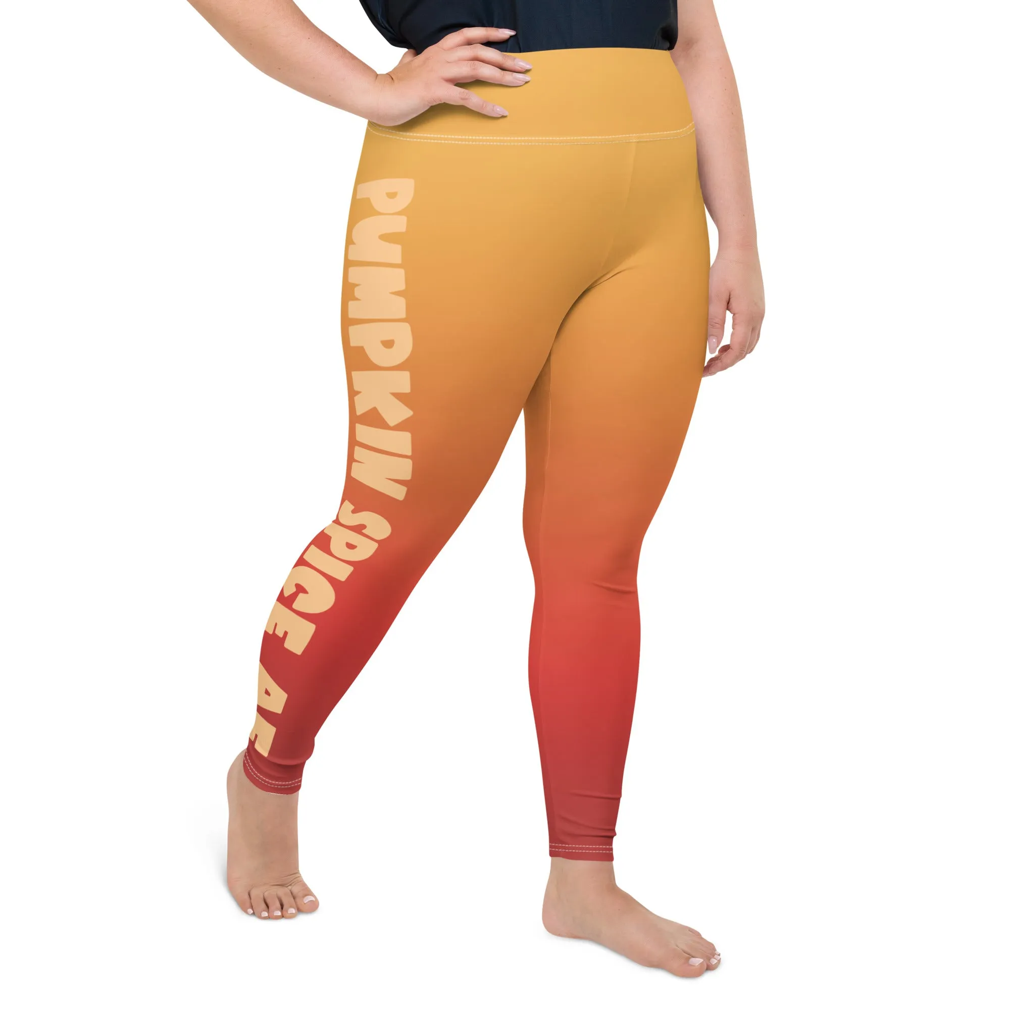 Pumpkin Spice AF Plus Size Leggings