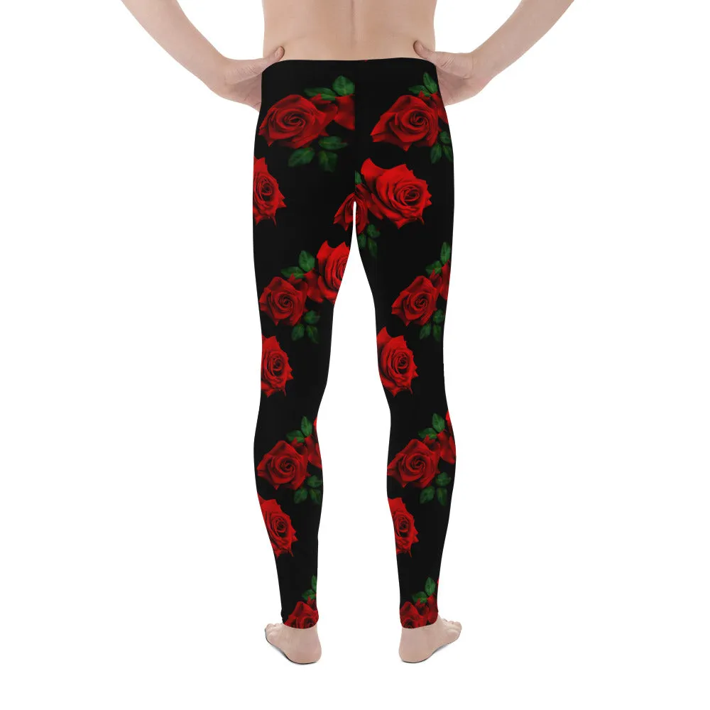 Red Roses Men's Leggings