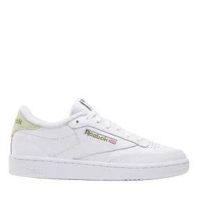 Reebok Classics Womens Club C 85 Trainers White/White/Citrus Glow