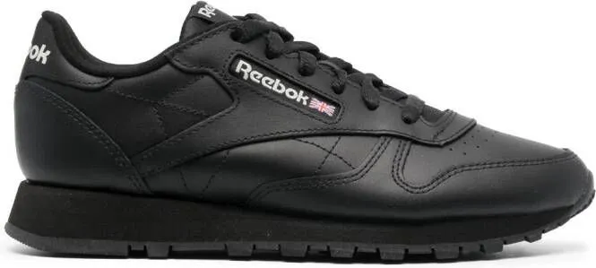 Reebok logo-tag low-top sneakers Black