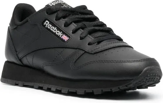 Reebok logo-tag low-top sneakers Black