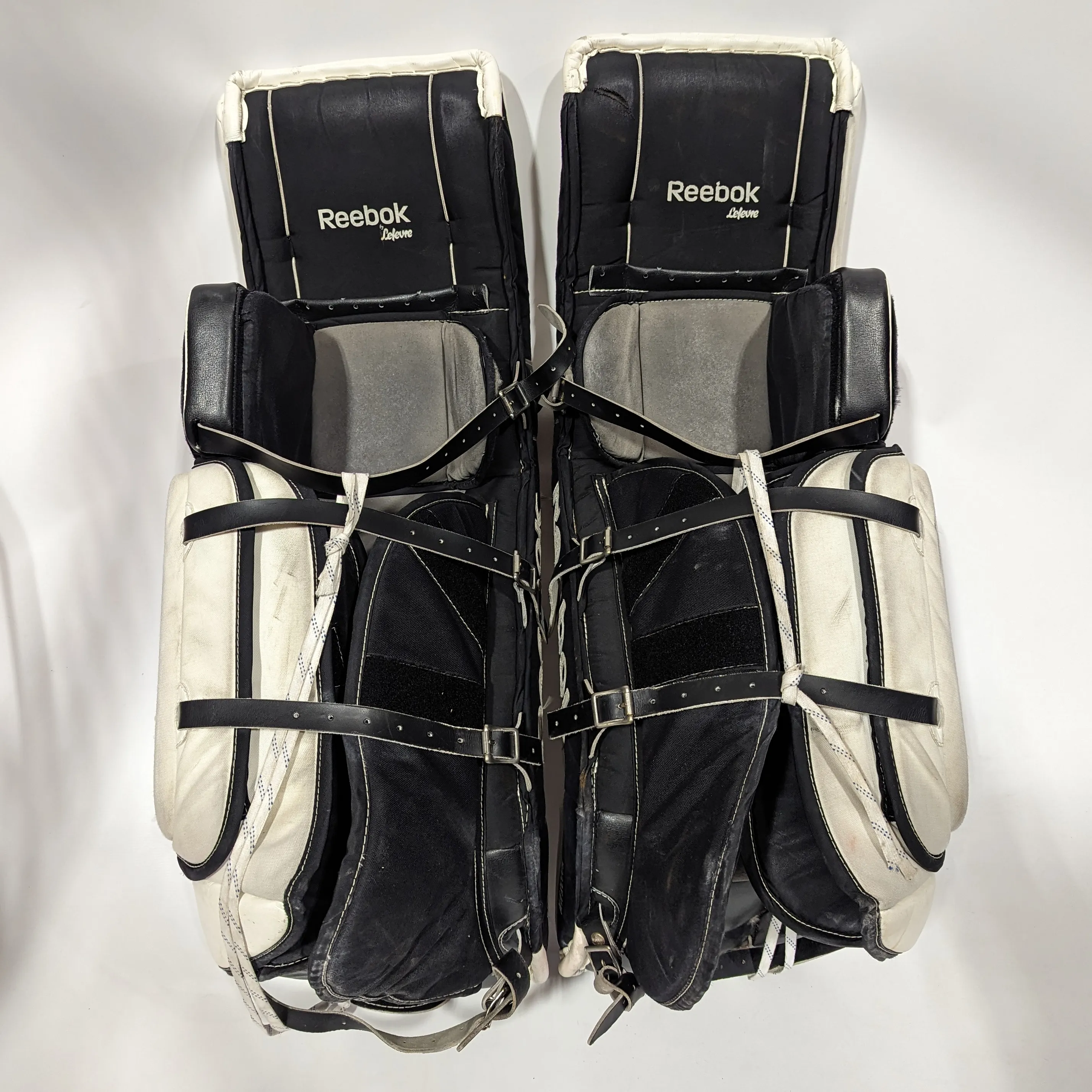 Reebok Premier - Used Pro Stock Senior Goalie Set (White/Black)