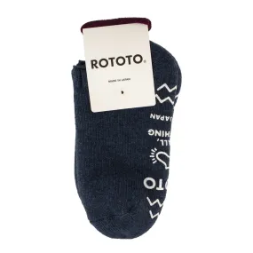 RoToTo Pile Slipper Socks Indigo