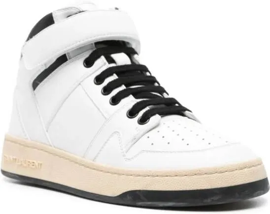 Saint Laurent LAX leather sneakers Black