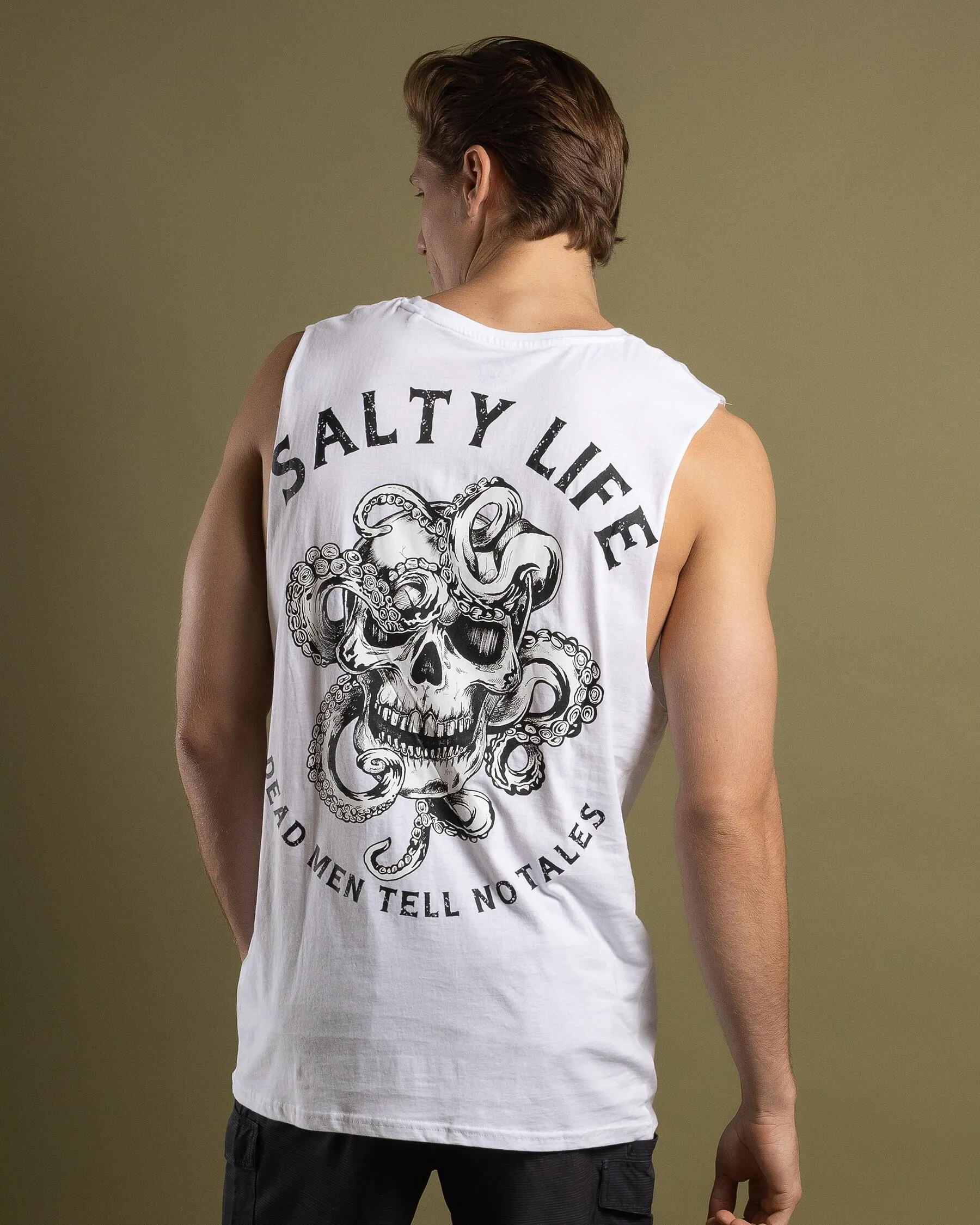 Salty Life Seafarer Muscle Tank