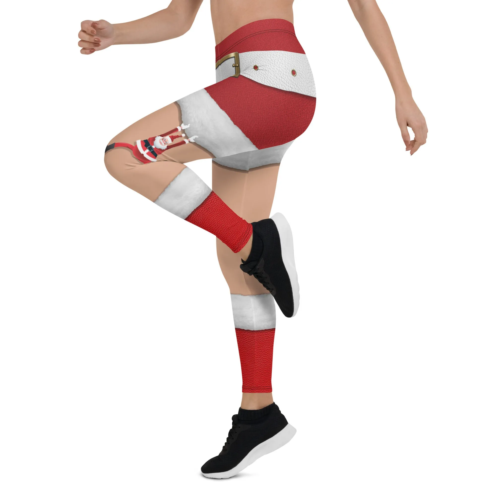 Santa Stockings Christmas Leggings