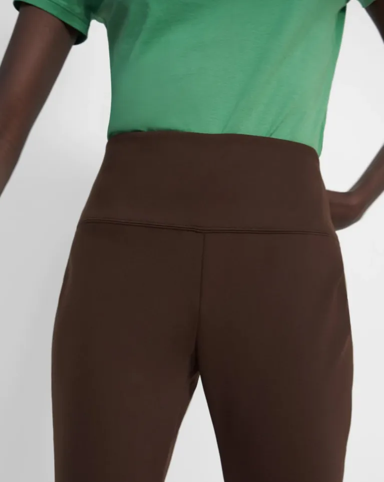 Scuba Yoke Leggings - Walnut