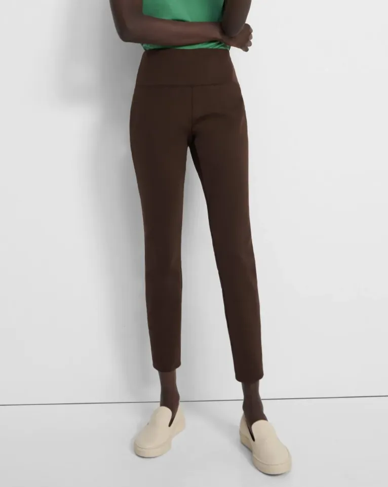 Scuba Yoke Leggings - Walnut