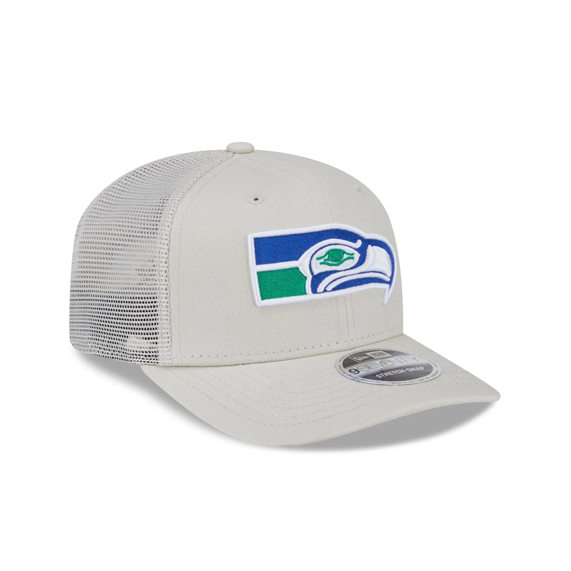 Seattle Seahawks Canvas 9SEVENTY Trucker Hat