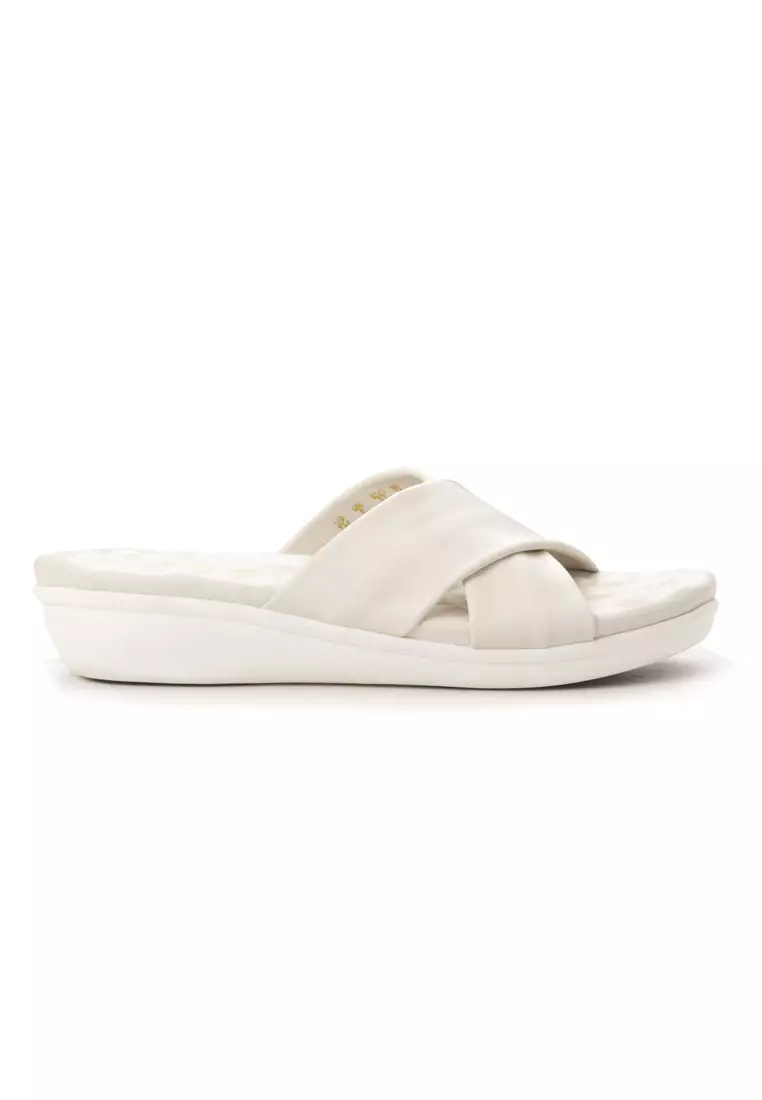 Shu Talk AMAZTEP Simple Leather Causal Comfy Sandals