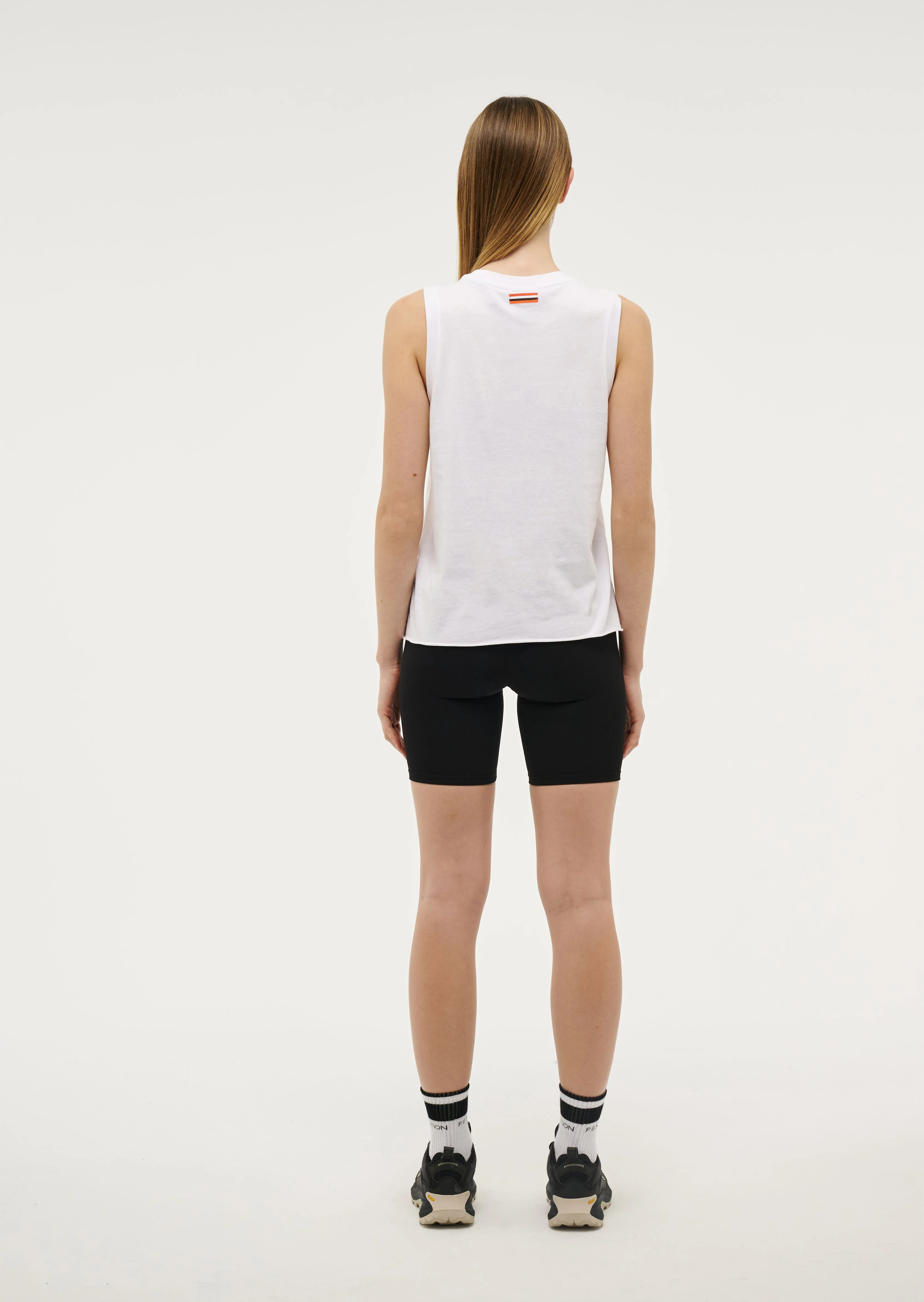 SHUFFLE TANK IN WHITE