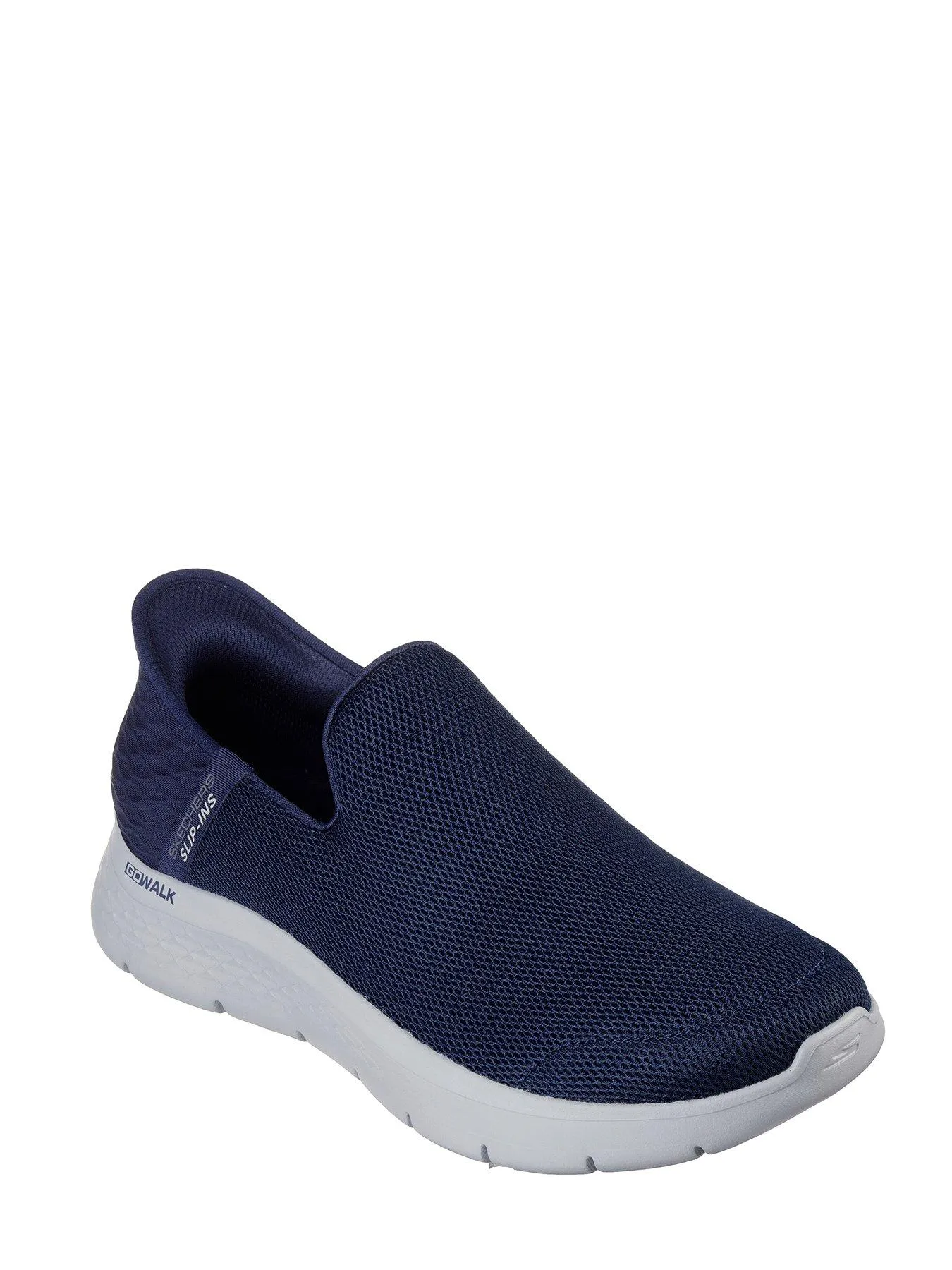 Skechers Slip-Ins Go Walk Flex Trainers - Navy