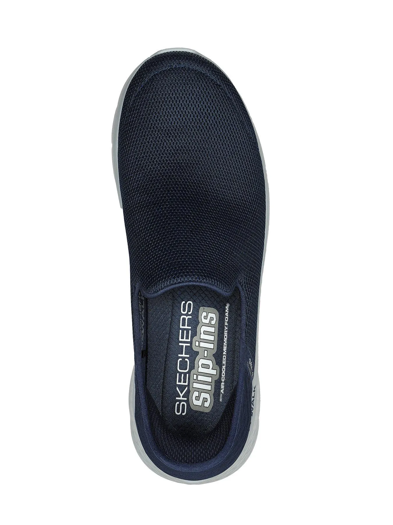 Skechers Slip-Ins Go Walk Flex Trainers - Navy