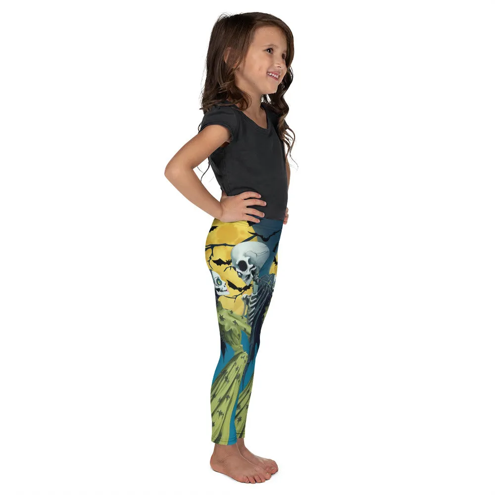 Skeleton and Zombie Kid's Leggings