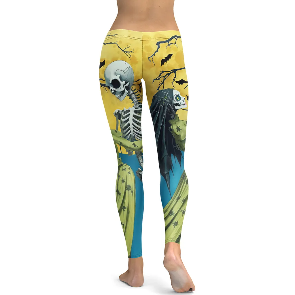 Skeleton and Zombie Leggings