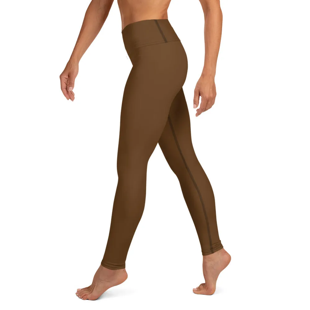 South Central Girl Chocolate Yoga Leggings