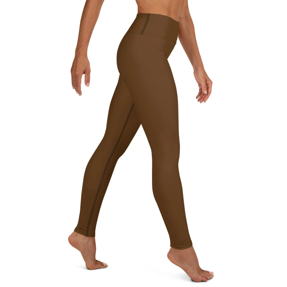 South Central Girl Chocolate Yoga Leggings