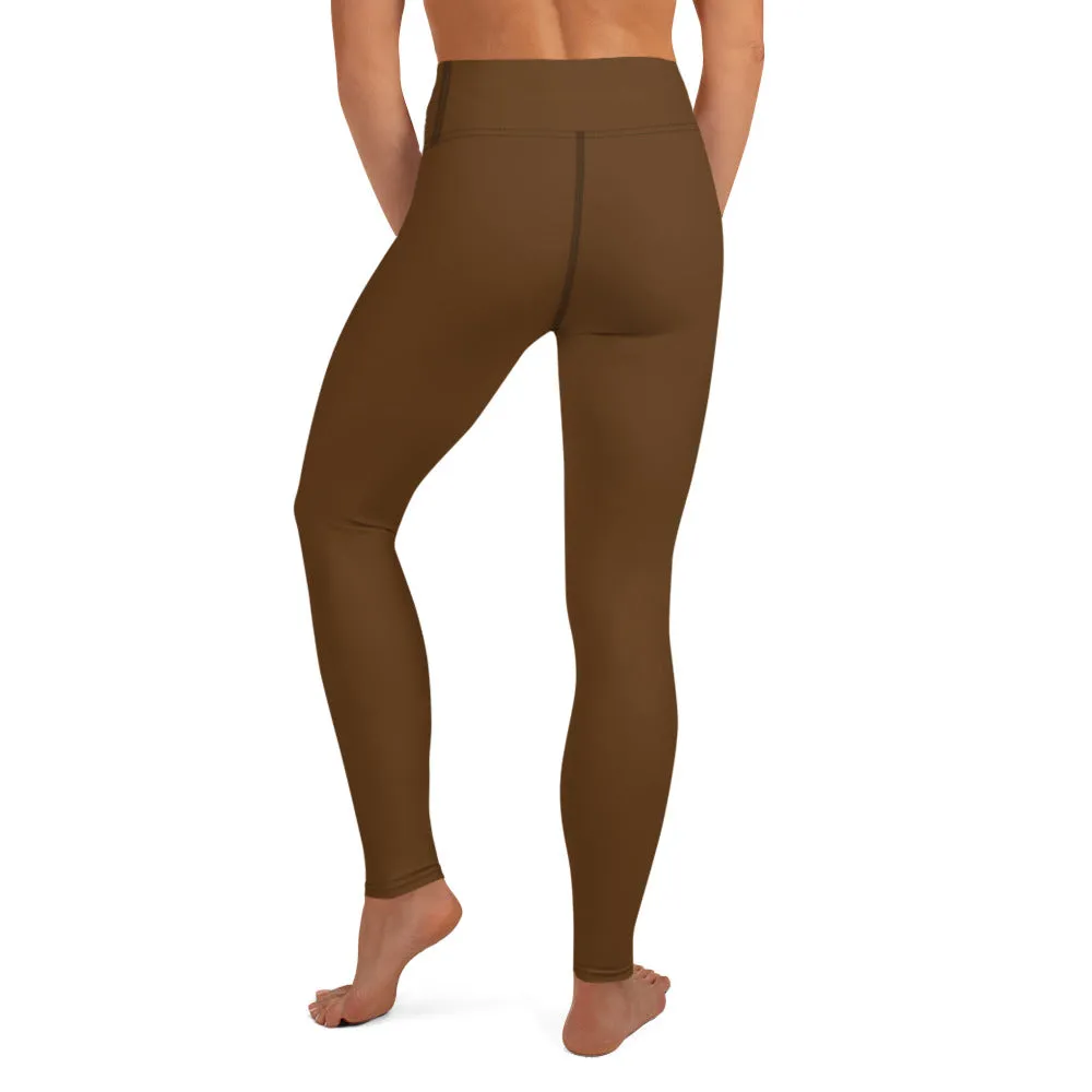 South Central Girl Chocolate Yoga Leggings