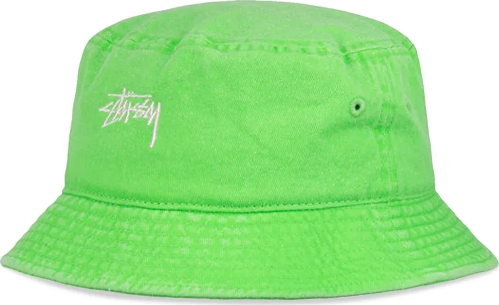 STUSSY - Men Washed Stock Bucket Hat