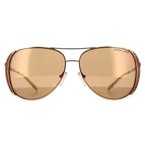 Sunglasses | Aviator Rose Gold Rose Gold Flash Sunglasses | Michael Kors