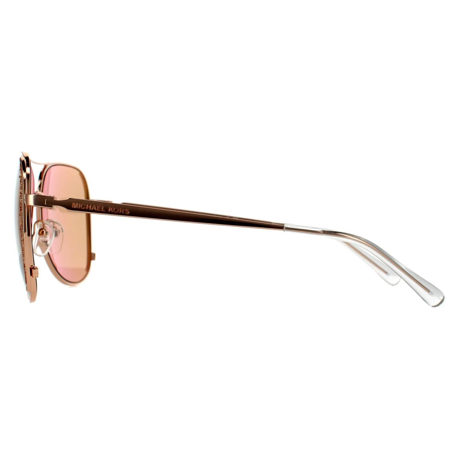 Sunglasses | Aviator Rose Gold Rose Gold Flash Sunglasses | Michael Kors