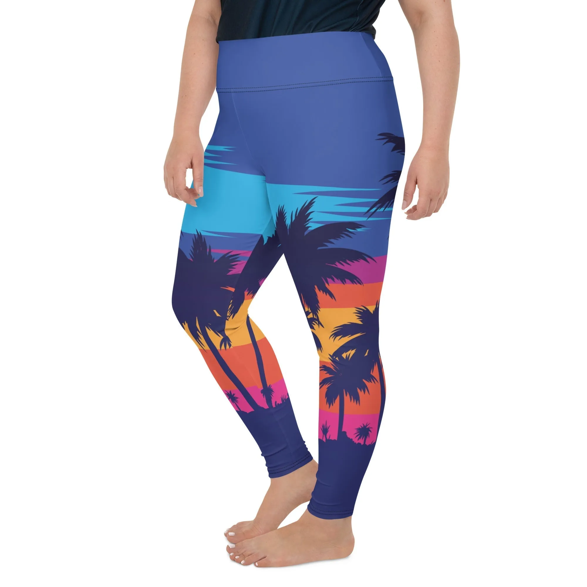 Sunset Plus Size Leggings